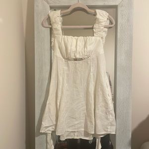 Free people cream dress small